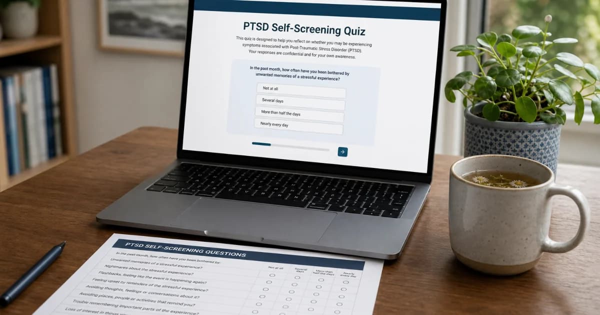 PTSD Test: Self-Screening Questions and What They Mean