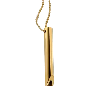 Anxiety Breathing Necklace - Gold